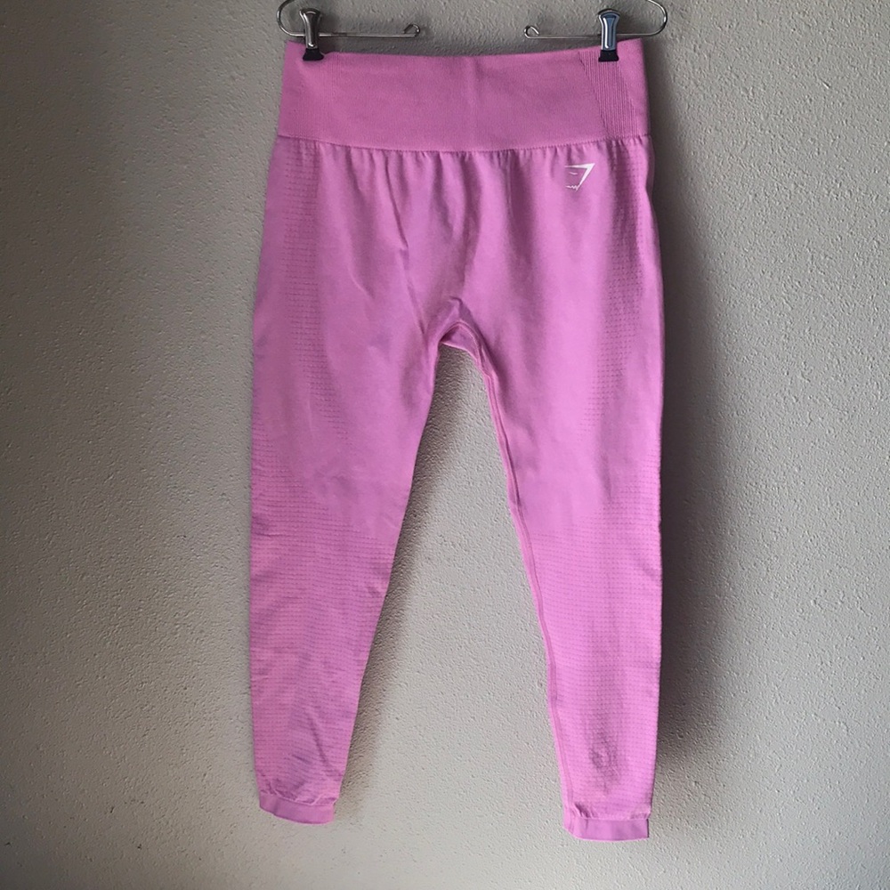Gymshark Leggings Pink Marl size XL
